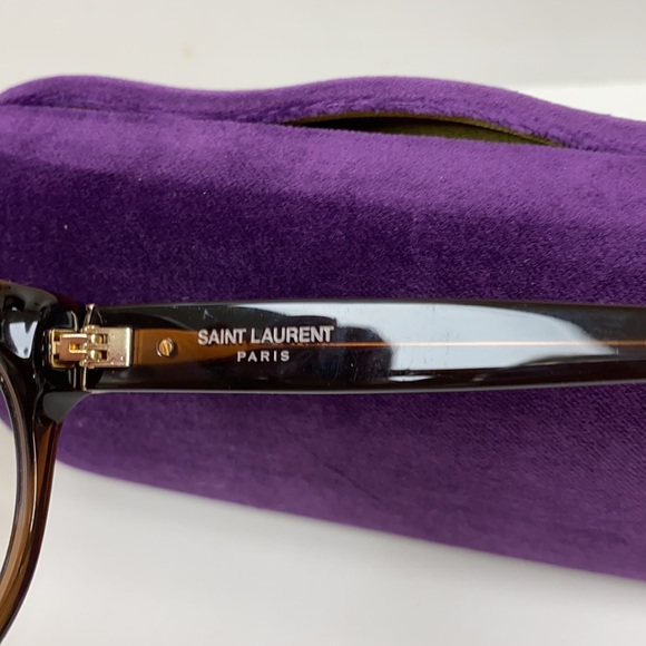 Yves Saint Laurent Logo Oversized Eyeglasses - Picture 3 of 9